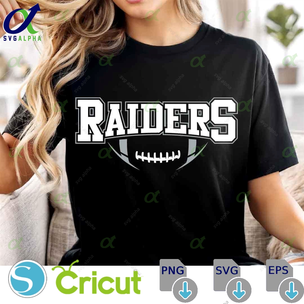 Raiders Mascot Svg Png Raiders Football Svg Varsity Raiders Shirt School Spirit Mascot Svg Football Sublimation Designs Football Mom